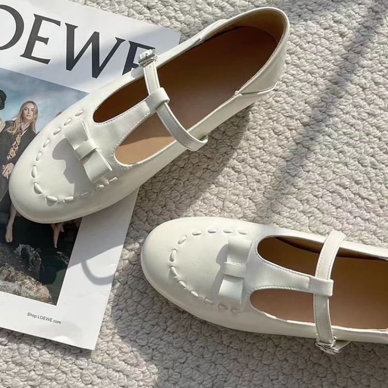 Women'S Fashion Spring 2025 - Nuove scarpe Mary Jane Roped francesi
