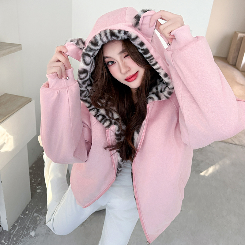 Women Fashion Jackets - Nuova giacca imbottita in cotone da