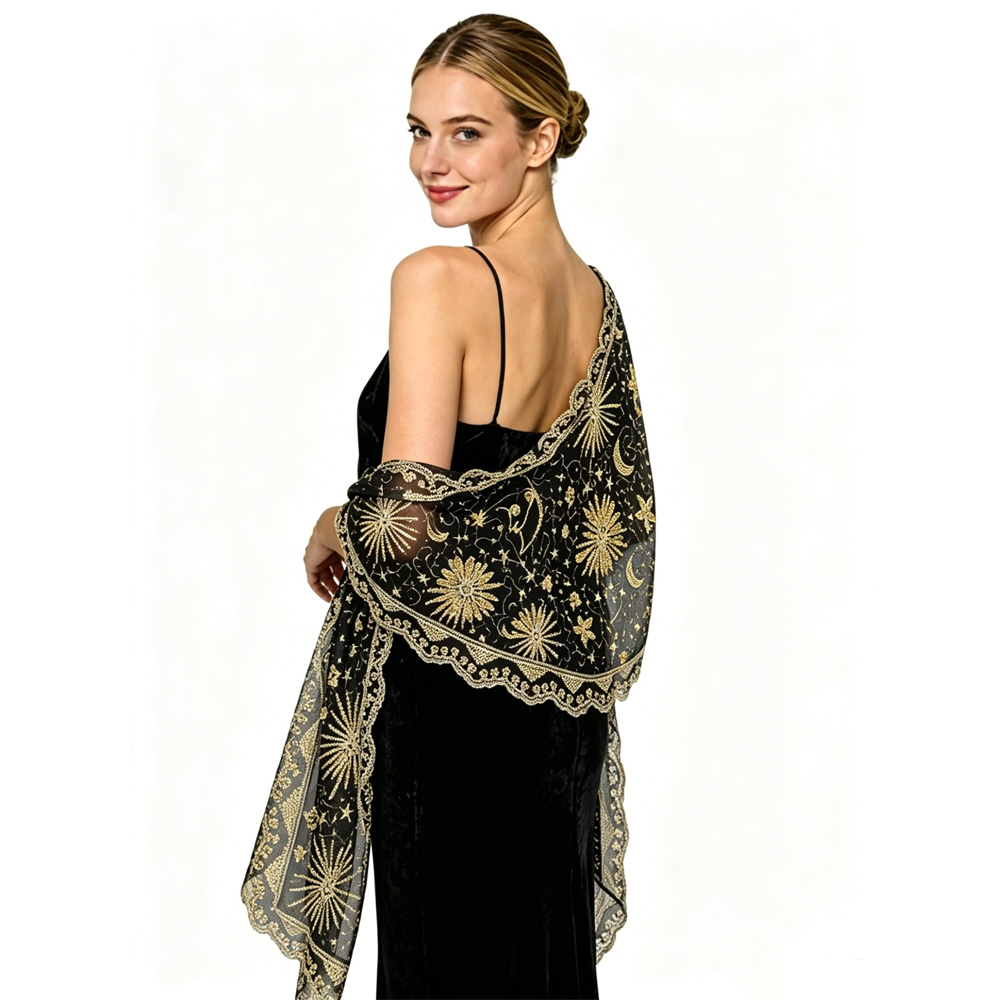 Women'S Fashion In The 1920S - Sciarpe e Mantelle da Sera Anni