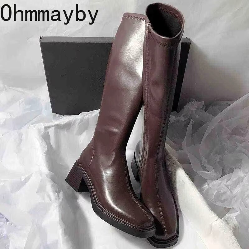 Women'S Fashion Knee High Boots - Stivali alti al ginocchio da donna