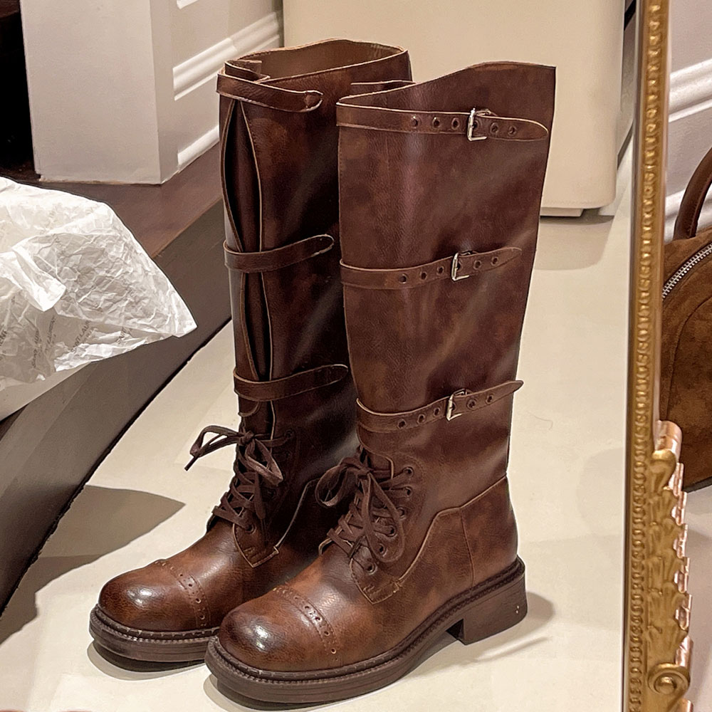 Women'S Fashion Knee High Boots - Stivali alti al ginocchio da donna