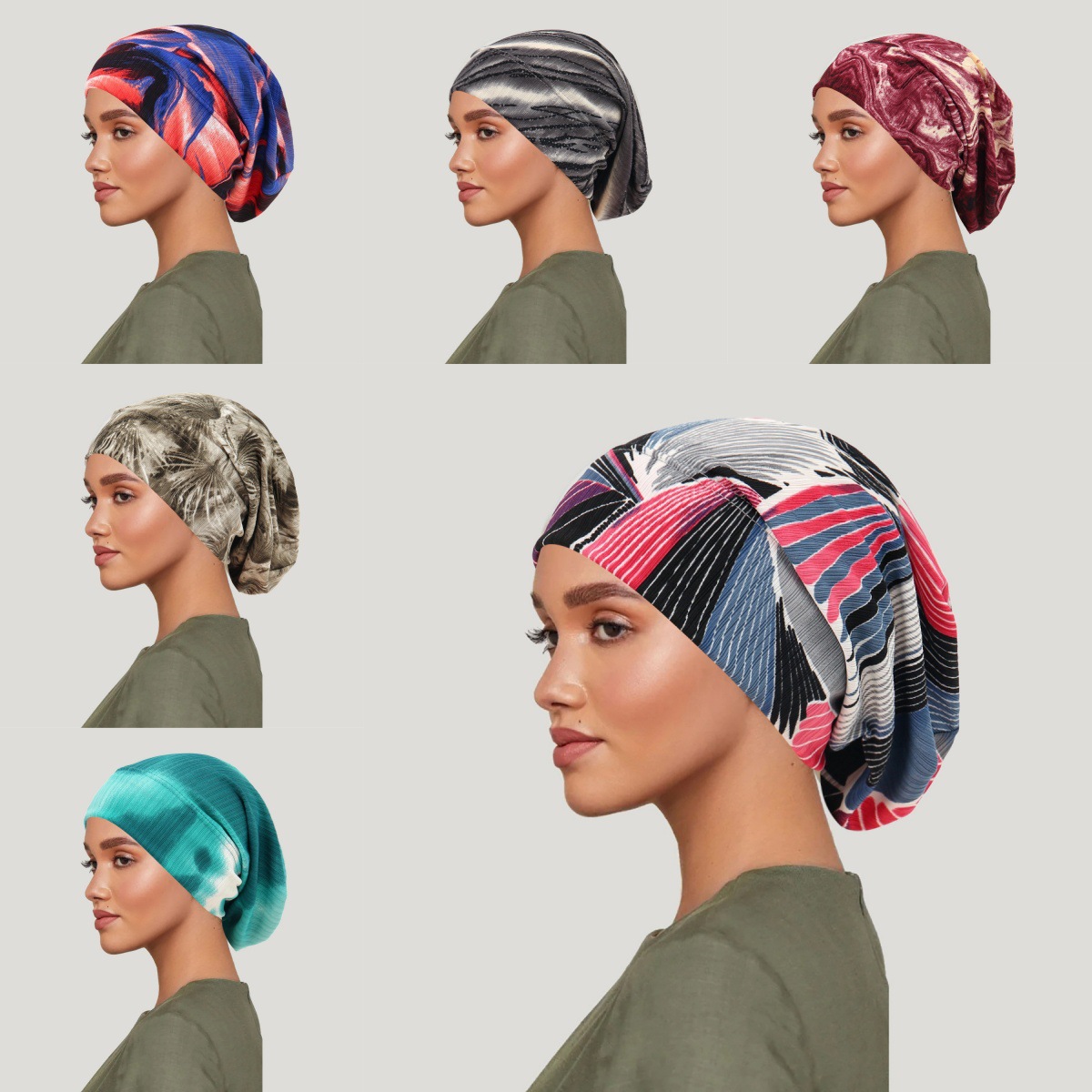 Women'S Fashion Hats - 2026 Nuovo Tie-dye Copertura Dei Capelli