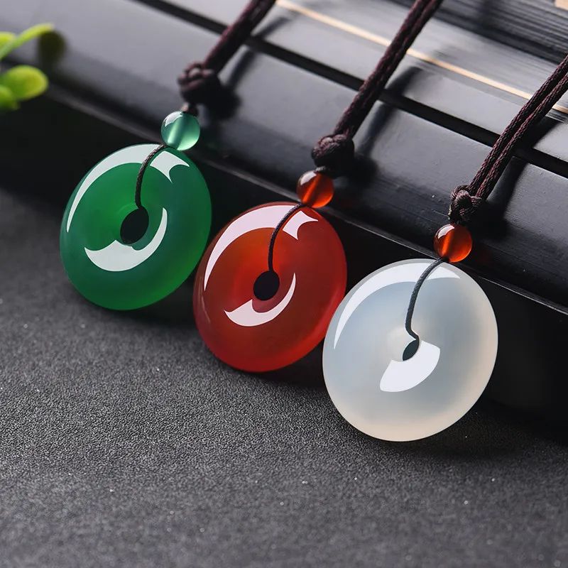 Trend Women Fashion - Collana con ciondolo a ciambella in