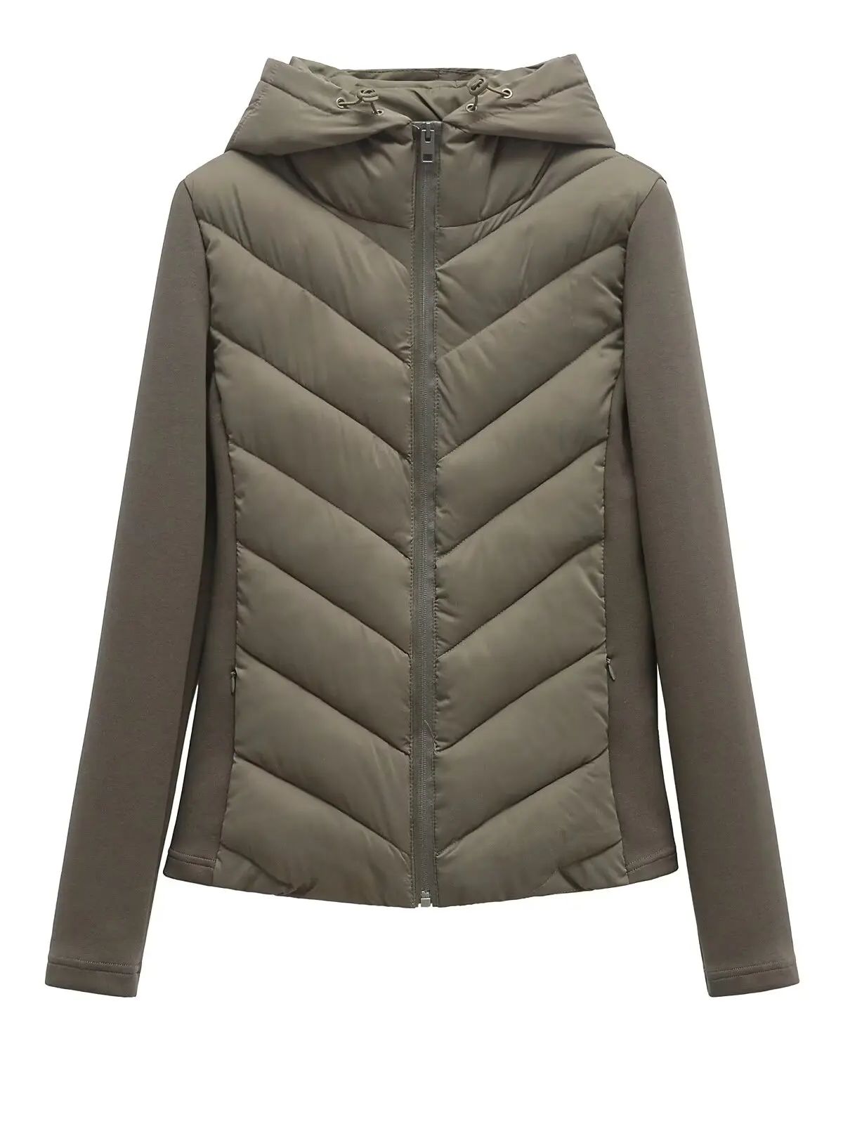 Women'S Fashion Quilted Jacket - Giacche Eleganti da Donna in Cotone