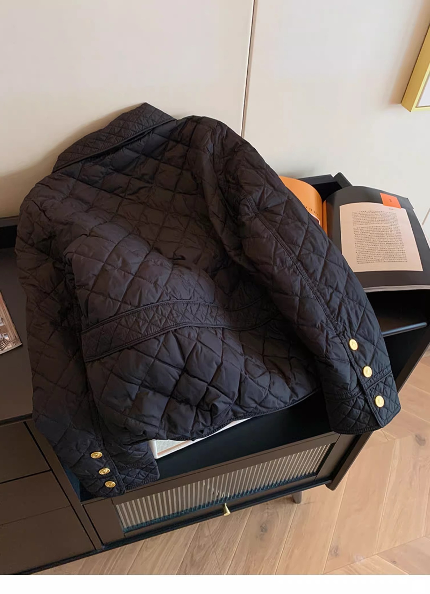 Giacca trapuntata da donna ner - Women'S Fashion Quilted Jacket recensione e prezzo