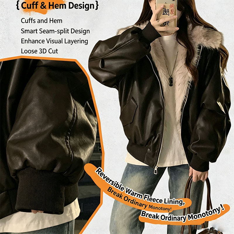 Giacca Invernale Spessa e Cald - Women'S Fashion Bomber Jacket recensione e prezzo