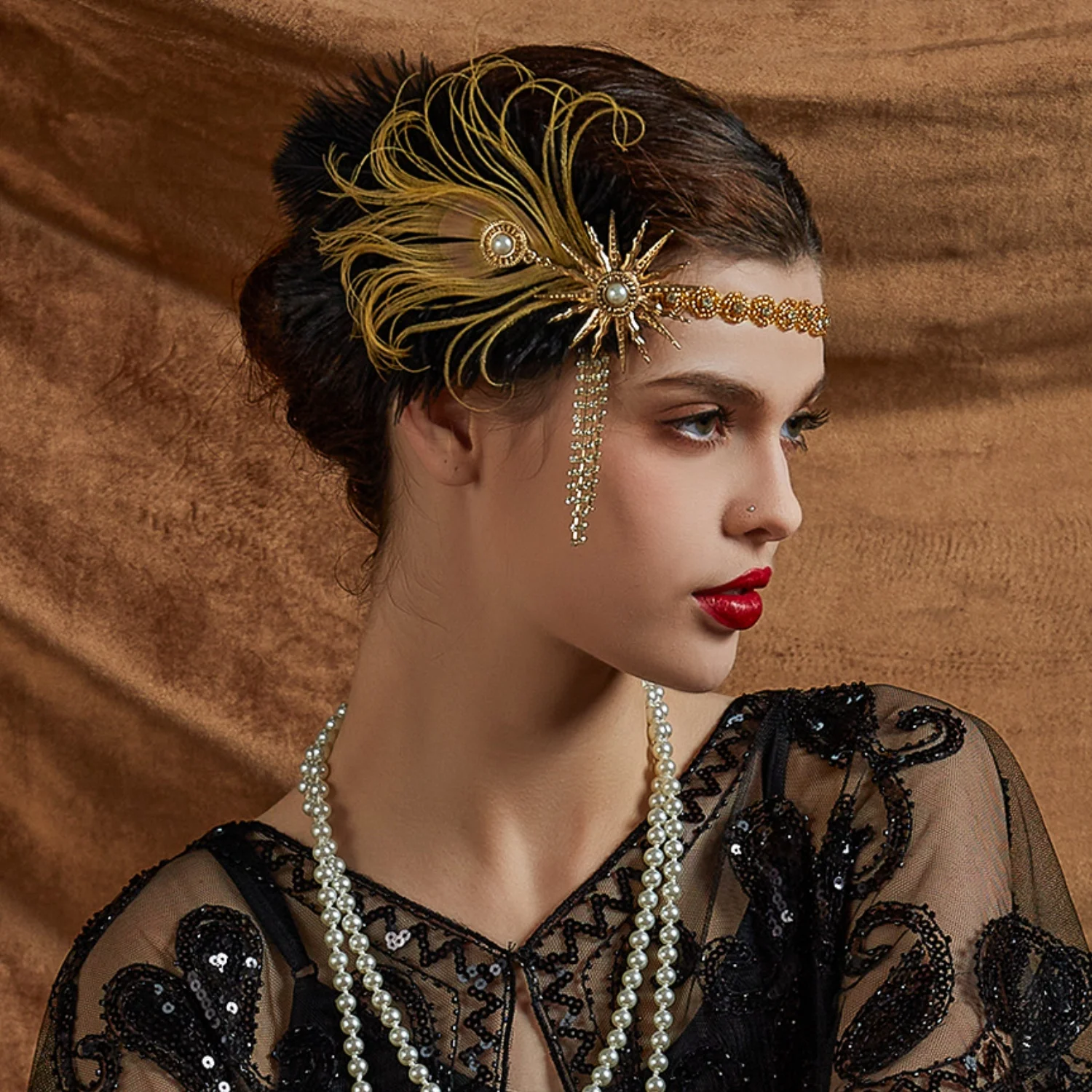 Fascia per capelli con strass  - Women'S Fashion In The 1920S recensione e prezzo