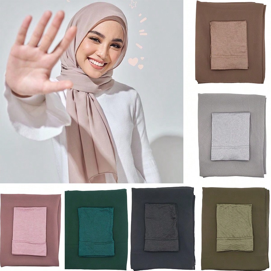 Set di 2 pezzi: Hijab e cappel - Women'S Fashion Hats recensione e prezzo