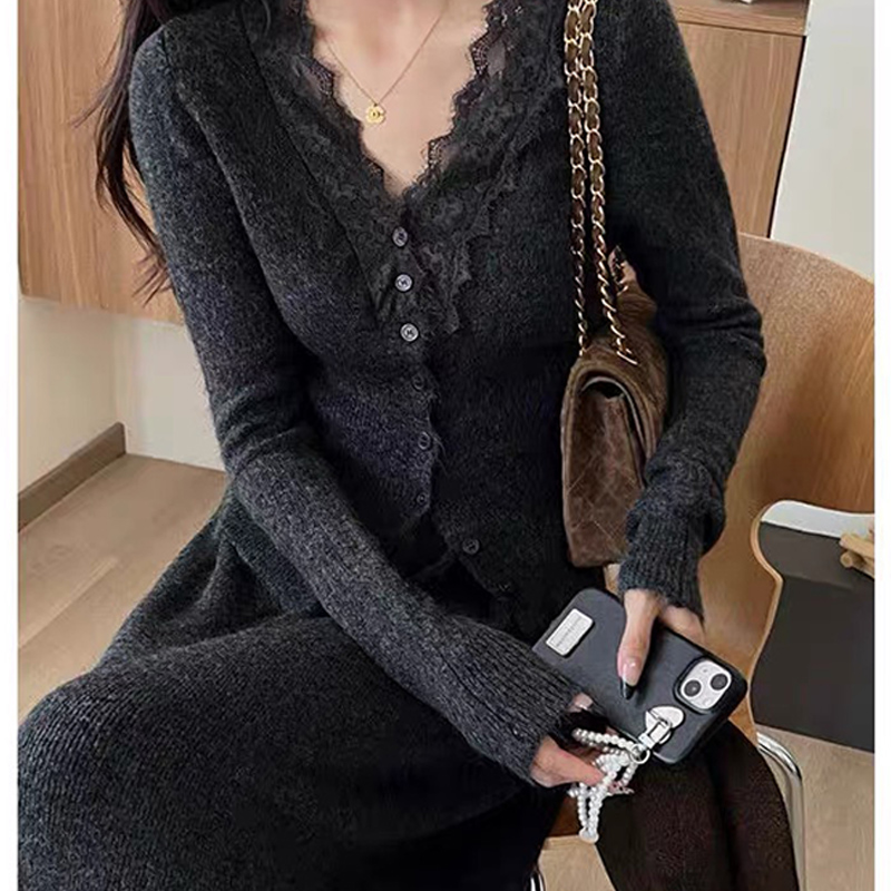 Cardigan superiore lavorato a  - Longline Cardigan Knit recensione e prezzo