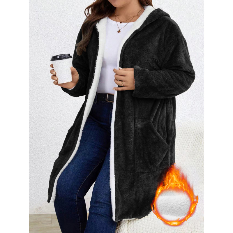 Cardigan Lungo con Cappuccio i - Longline Cardigan Knit recensione e prezzo