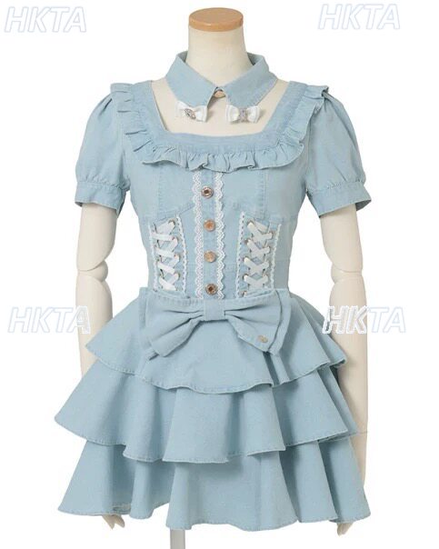 Abito in denim stile giappones - Ruched Dress Mini recensione e prezzo
