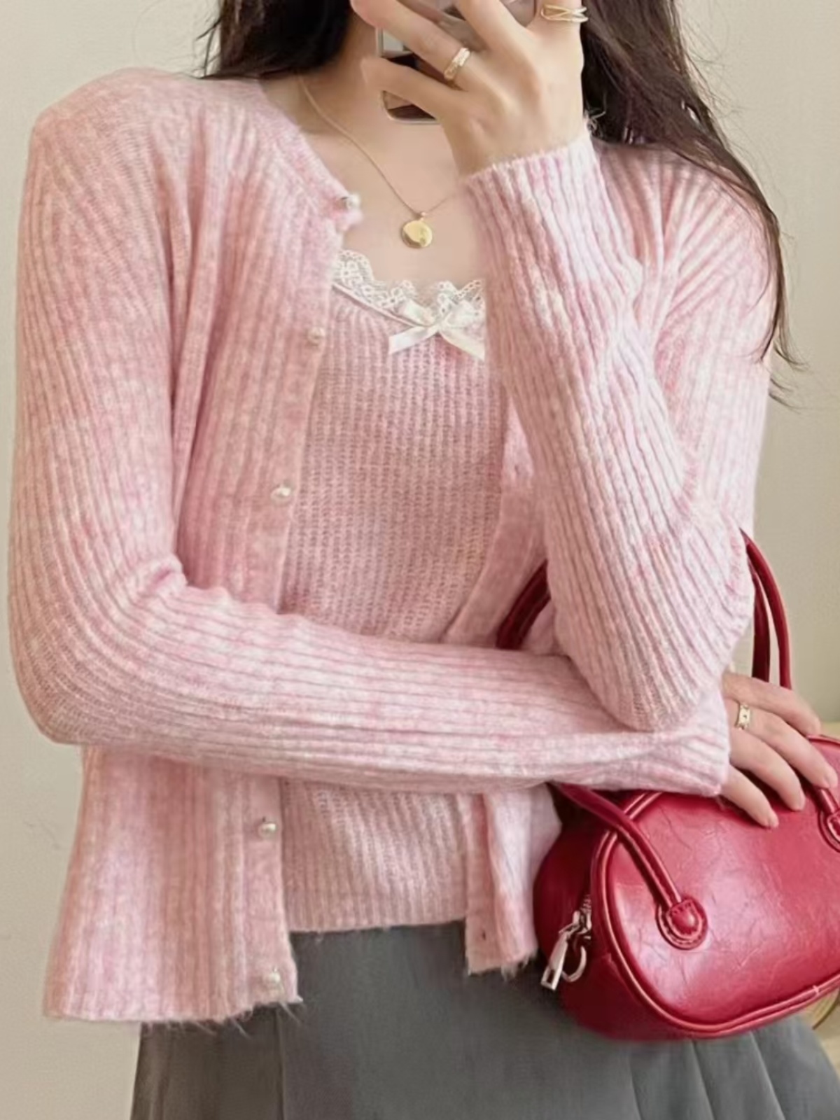 Cardigan in maglia Sweet Knot  - Longline Cardigan Knit recensione e prezzo