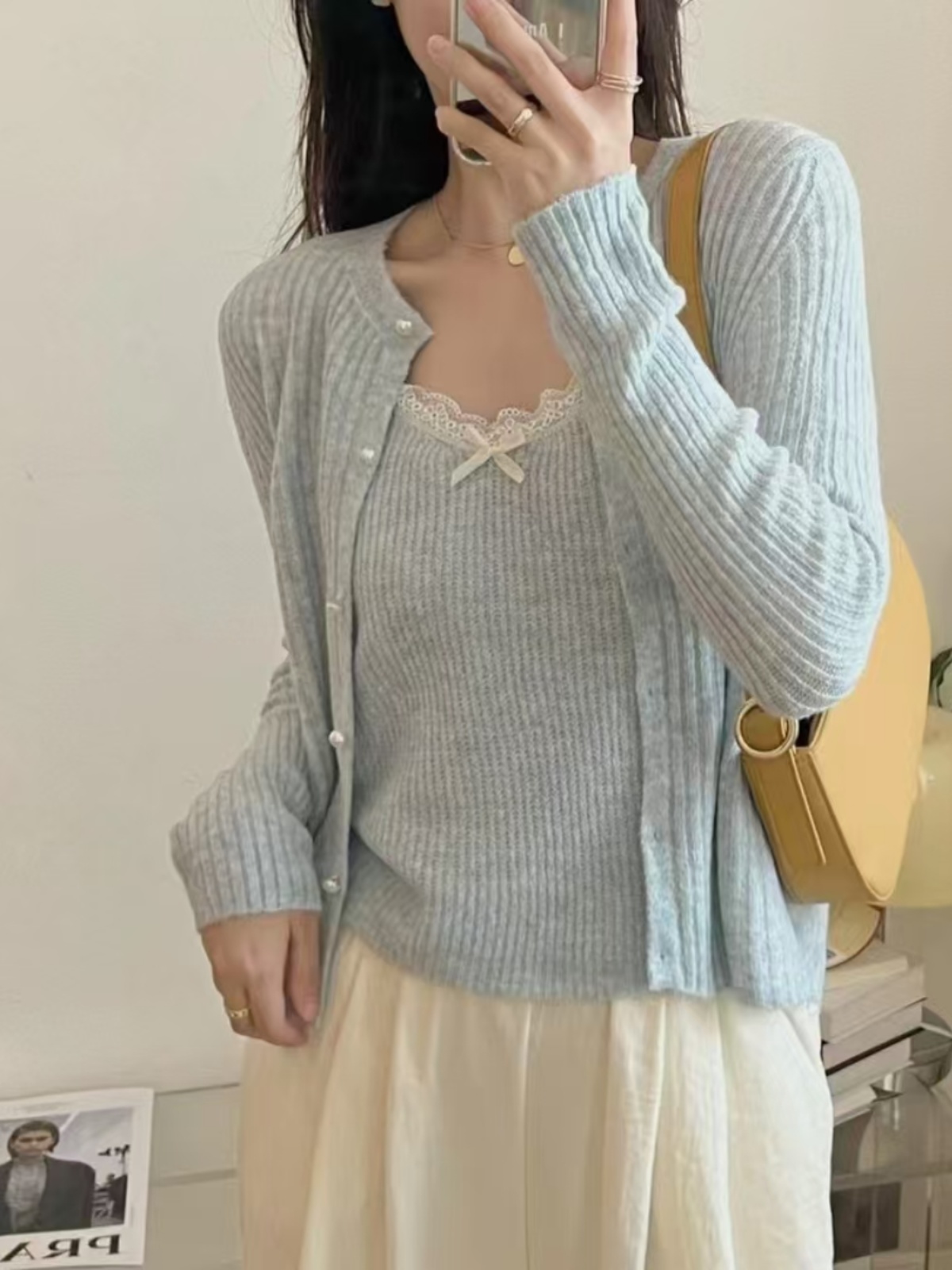 Cardigan in maglia Sweet Knot  - Longline Cardigan Knit recensione e prezzo