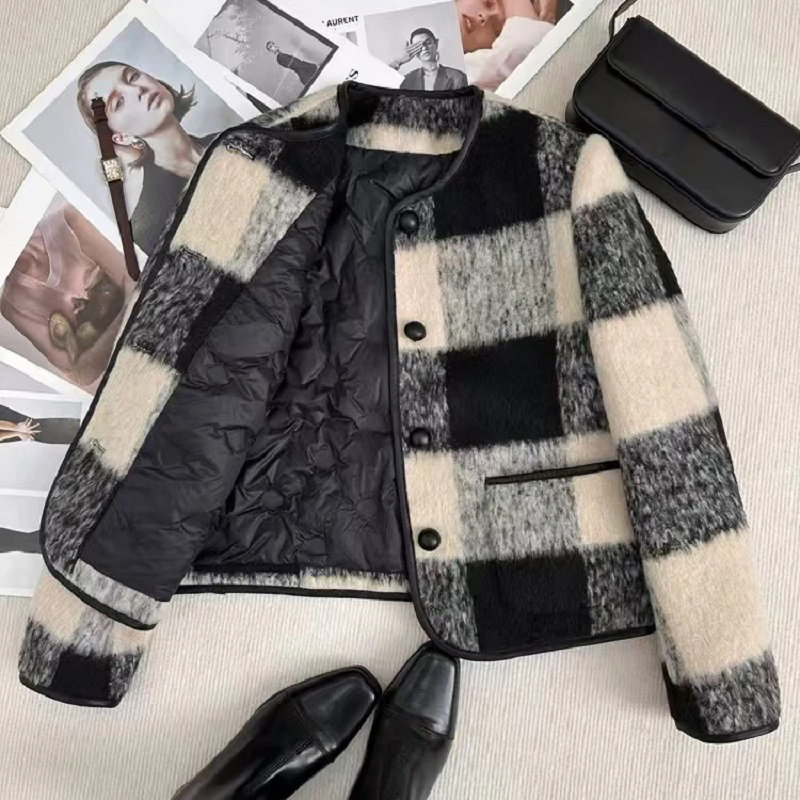 Cappotto di lana trapuntato co - Women'S Fashion Quilted Jacket recensione e prezzo