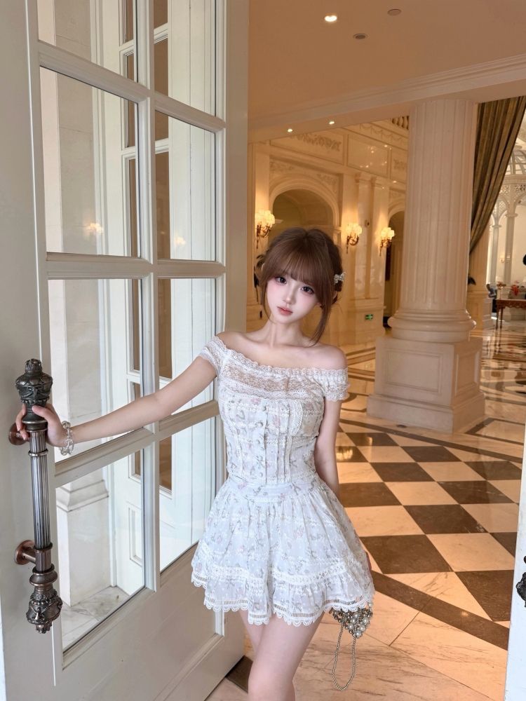 Completo Coquette Francese 2 P - Ruched Dress Mini recensione e prezzo