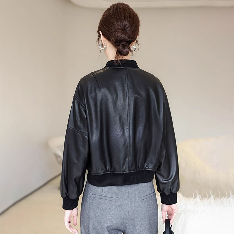Giacca in ecopelle retrò ameri - Women'S Fashion Bomber Jacket recensione e prezzo