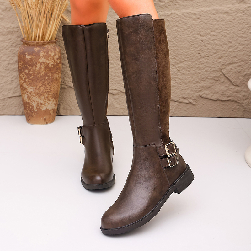 Stivali da equitazione da donn - Women'S Fashion Knee High Boots recensione e prezzo