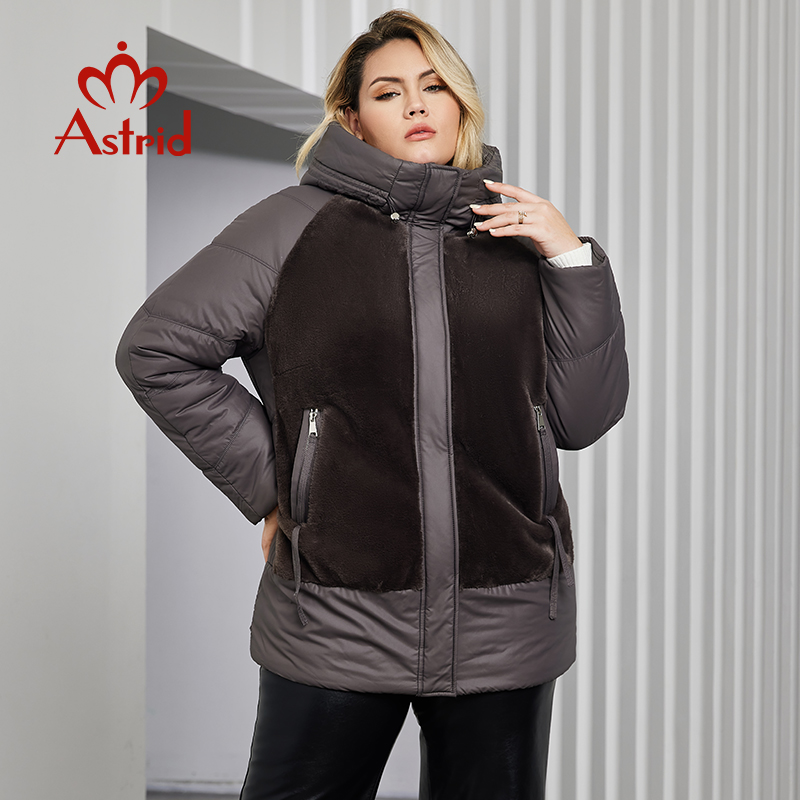 Astrid Plus Size giacca invern - Women'S Fashion Quilted Jacket recensione e prezzo