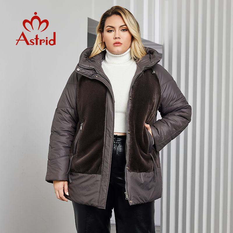 Astrid Plus Size giacca invern - Women'S Fashion Quilted Jacket recensione e prezzo
