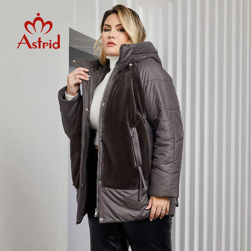 Astrid Plus Size giacca invern - Women'S Fashion Quilted Jacket recensione e prezzo