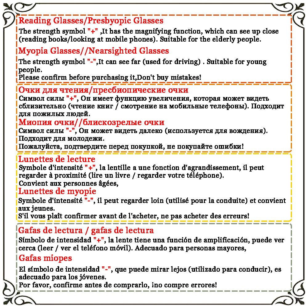 Montatura per Occhiali da Vist - Women'S Fashion Glasses With Clear Lenses recensione e prezzo