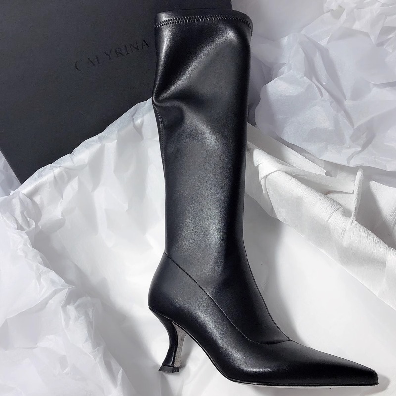Stivali Autunnali Nuovi Stilet - Women'S Fashion Knee High Boots recensione e prezzo
