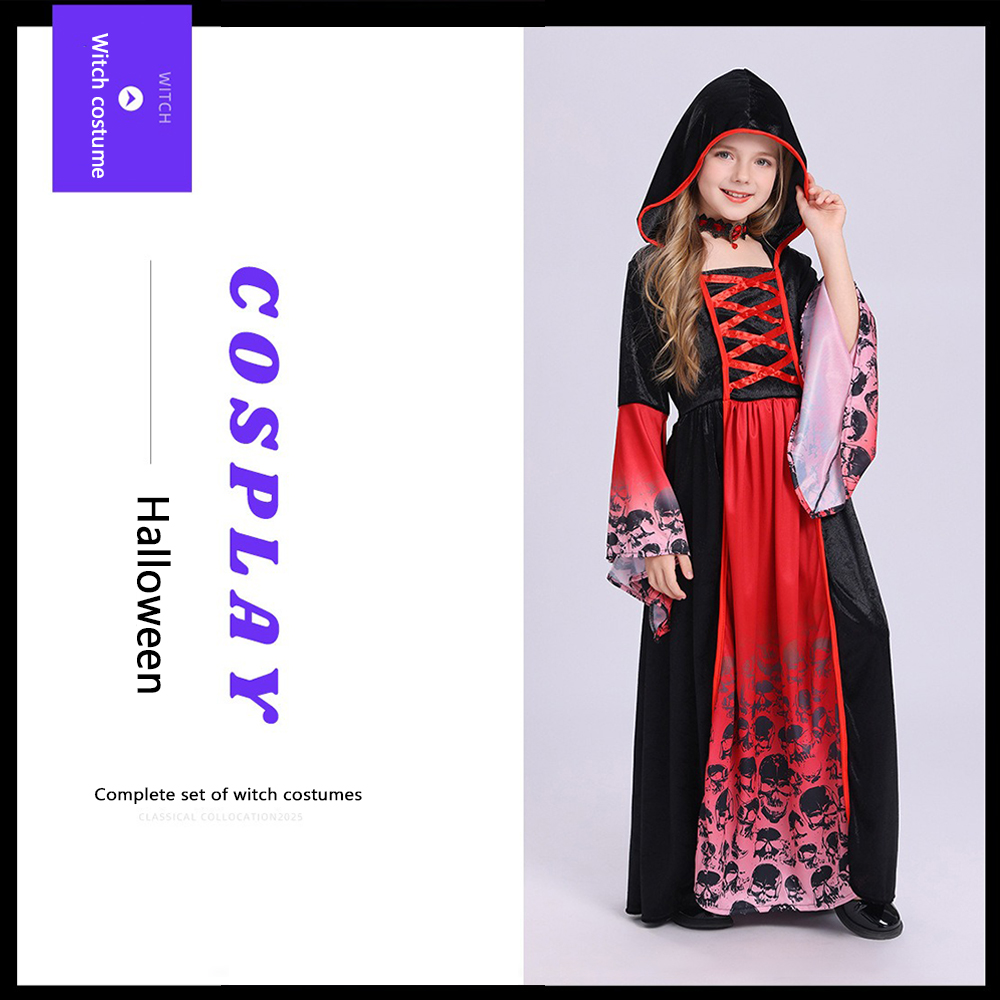 Costume da strega rosso e nero - Women Fashion Reddit recensione e prezzo