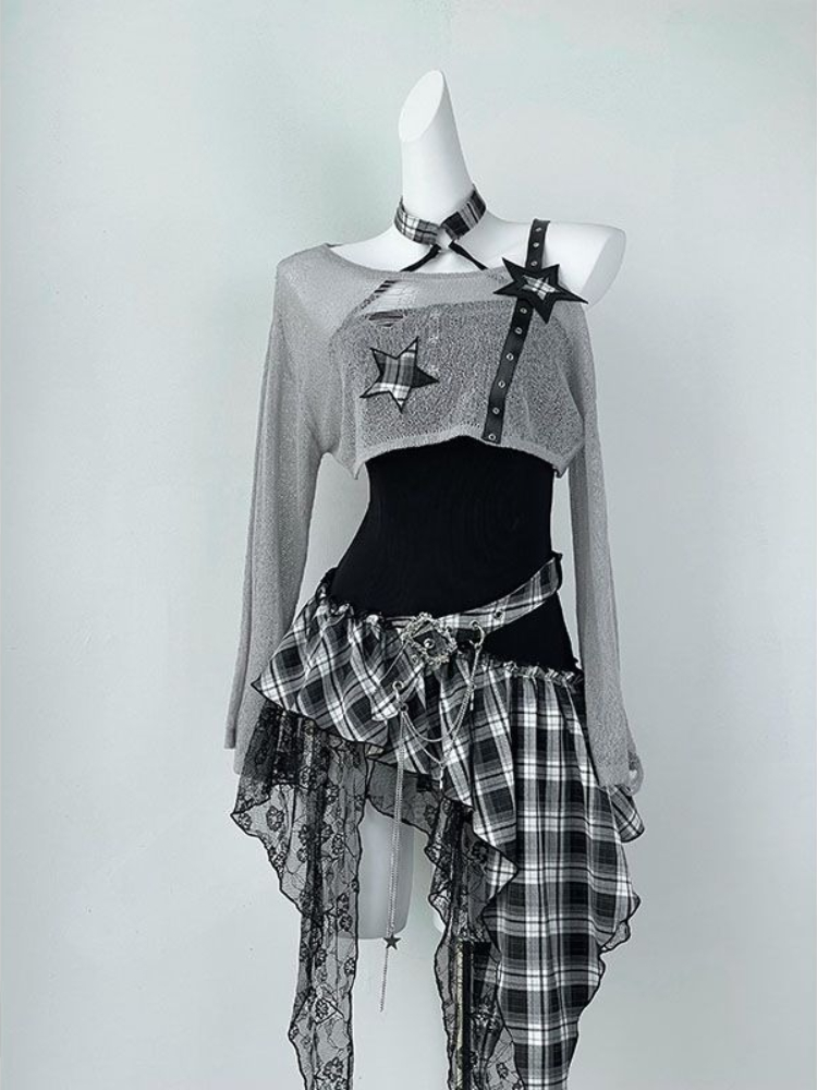 2000s Y2K Spicy Girl Design Se - Ruched Dress Mini recensione e prezzo