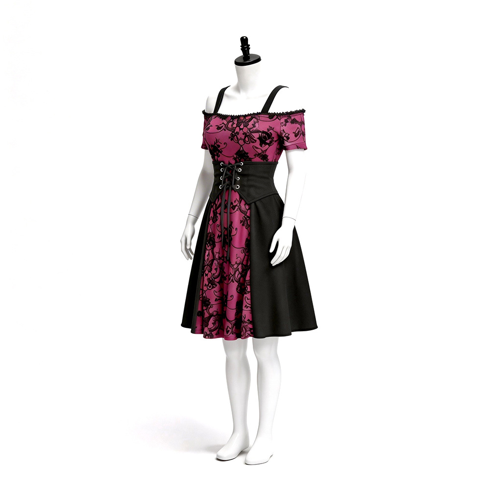 Abito Corto da Donna Gotico Me - Women Fashion Reddit recensione e prezzo