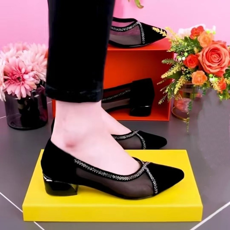 2025 Scarpe con tacco basso da - Women'S Fashion Spring 2025 recensione e prezzo