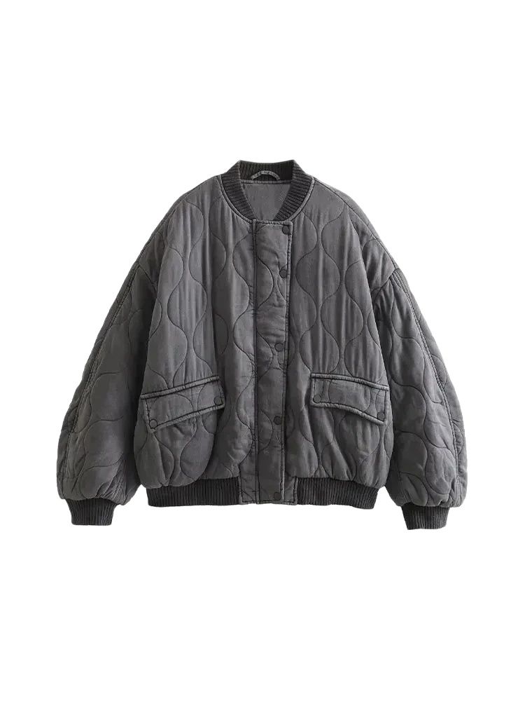 Moda donna oversize spessa cal - Women'S Fashion Quilted Jacket recensione e prezzo