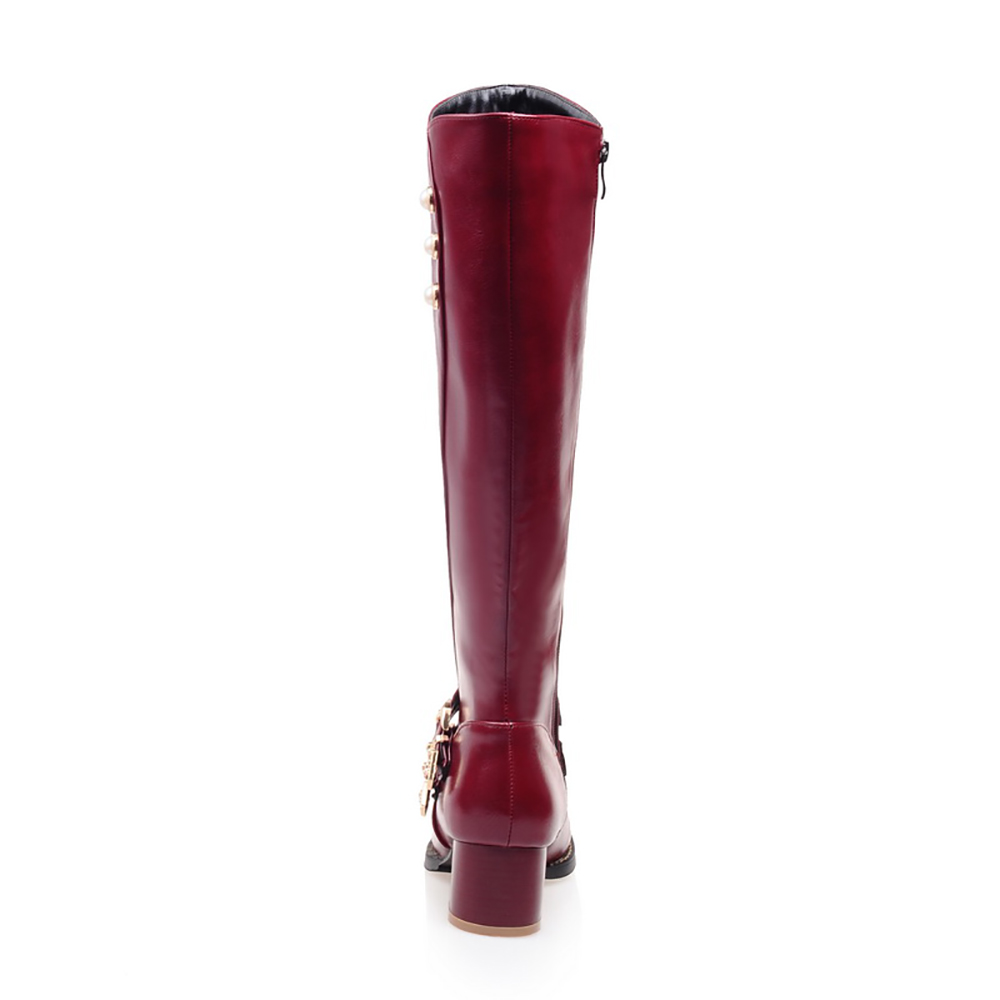 Stivali da moto alti al ginocc - Women'S Fashion Knee High Boots recensione e prezzo