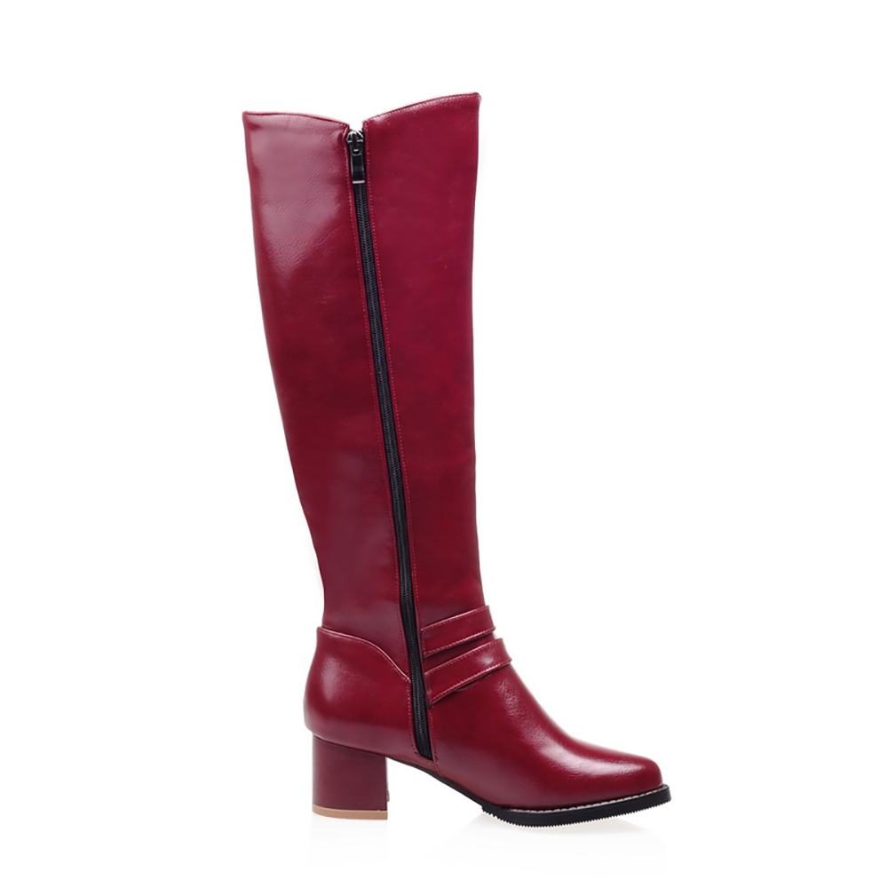 Stivali da moto alti al ginocc - Women'S Fashion Knee High Boots recensione e prezzo
