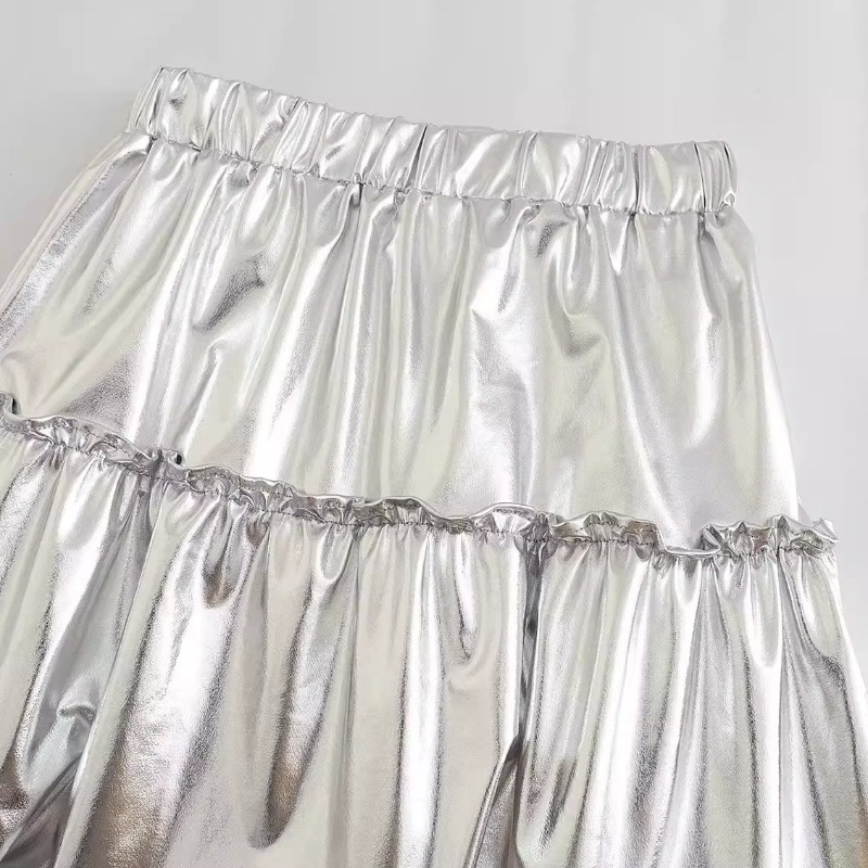 Gonne lunghe a balze alla moda - Women Fashion Gown recensione e prezzo